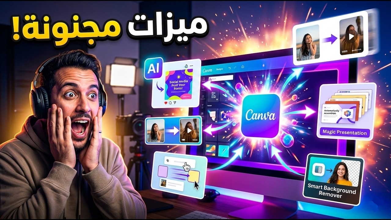 خمسة تحديثات خطيرة على كانفا! لا تدع القطار يفوتك!