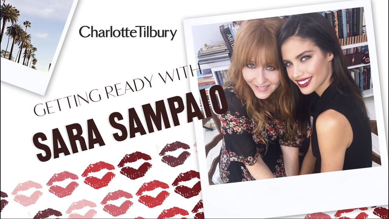 Red Carpet Makeup Tutorial with Sara Sampaio | Charlotte Tilbury