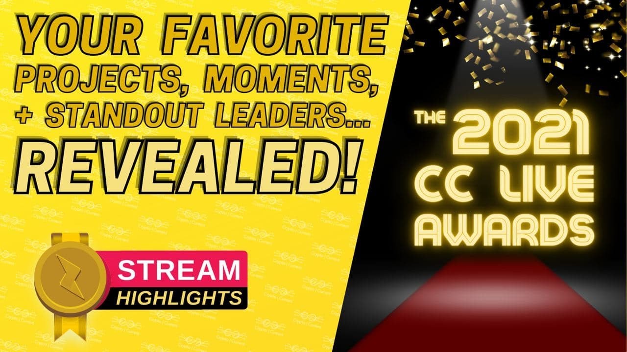 2021 Crypto Current Awards || CC Live Awards 2021