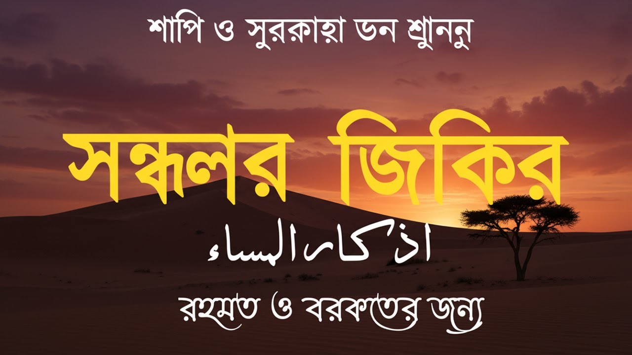 Evening Adhkar বিকালের যিক্‌রসমূহ ALAA AQEL ওমর হিশাম আল আরাবি  أذكار المساء