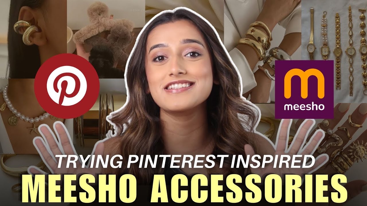 Pinterest Inspired Jewellery Haul From Meesho at ₹111 😍✨ | Aashi Adani