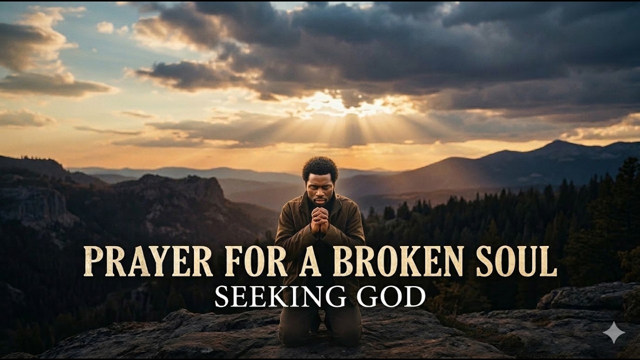 Prayer for a broken soul seeking God