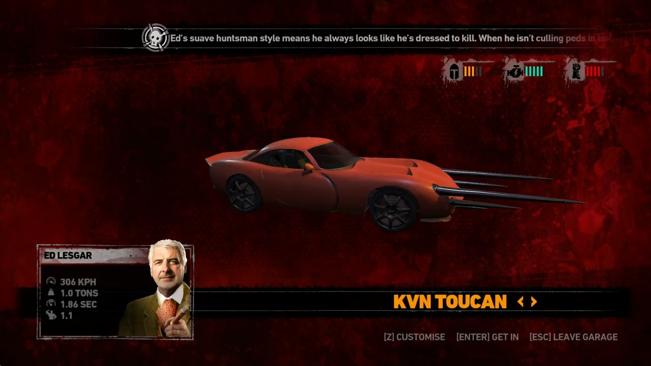 Carmageddon Max Damage (2016) - All vehicles / characters - showcase