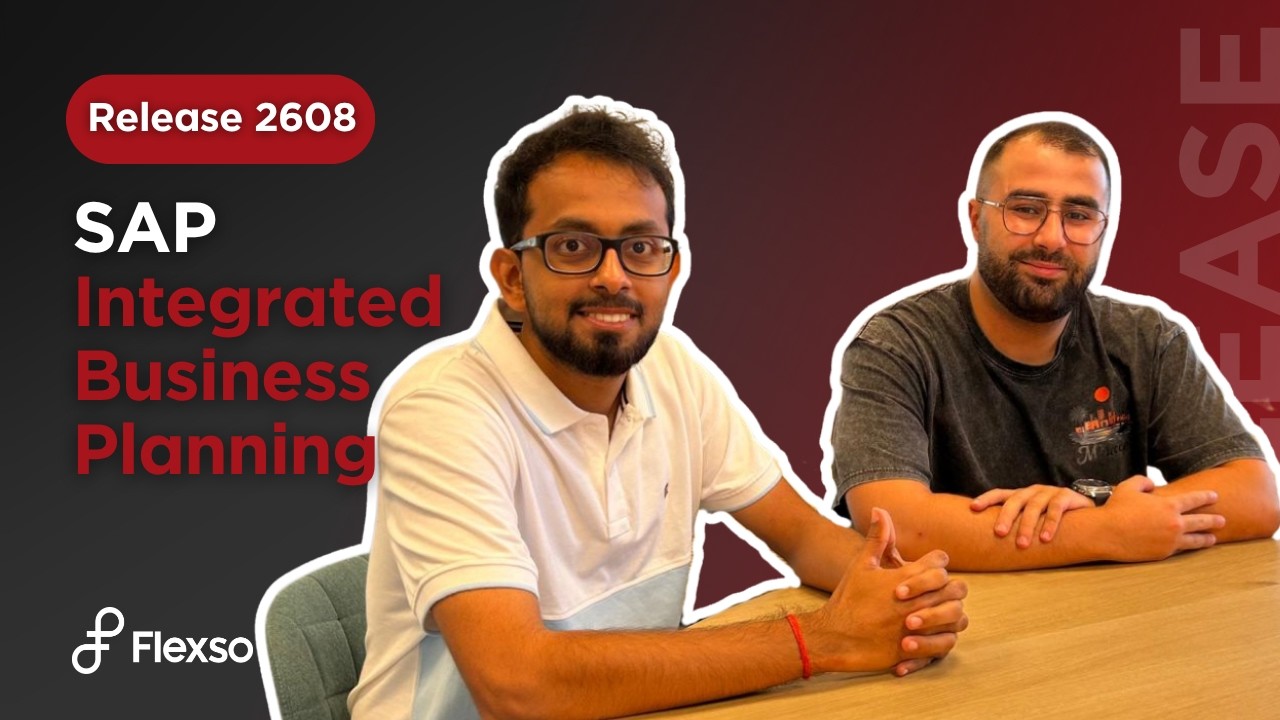 2608 SAP IBP Release Video by Flexso