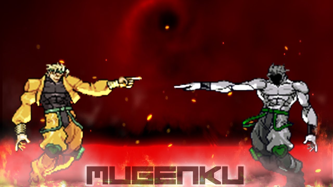 Dio Brando meets himself from another timeline. Destiny Dio vs Blood Killer Dio. MUGEN Multiverse