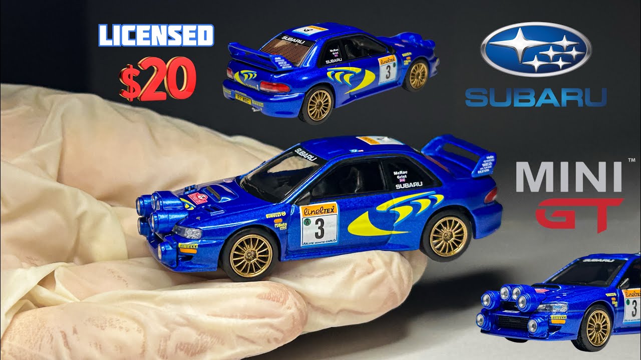 The RALLY KING is Here! 👑 Mini GT Subaru Impreza WRC98 Rally Monte Carlo #3 | Mini GT 975 