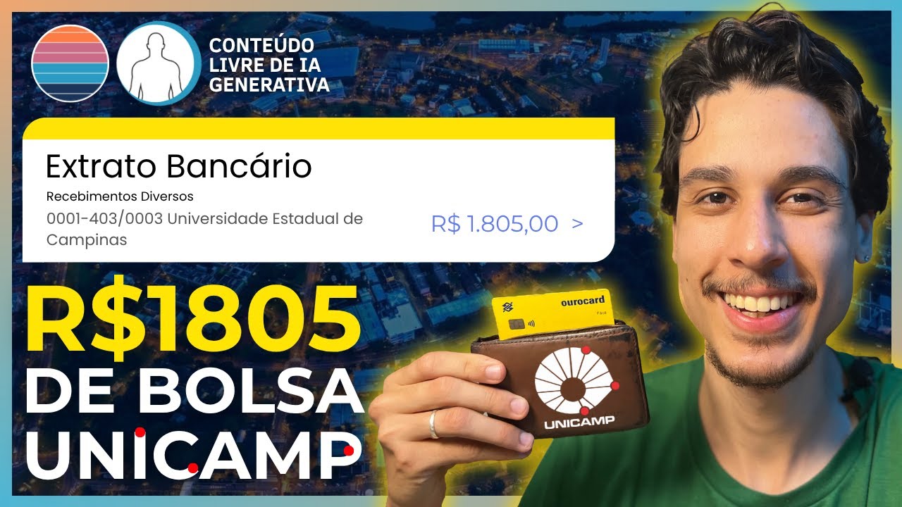 A melhor BOLSA de AUXÍLIO ESTUDANTIL do Brasil para graduação (vem!)