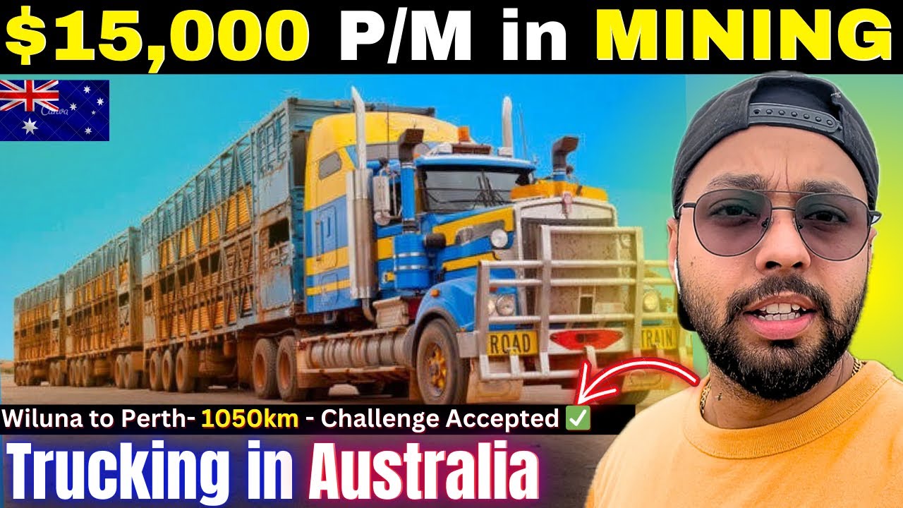 💰$15,000 Earning in mining job (Australia) |- Truck Driving challenge ✅ in 42 Degree heat🥵🌡️