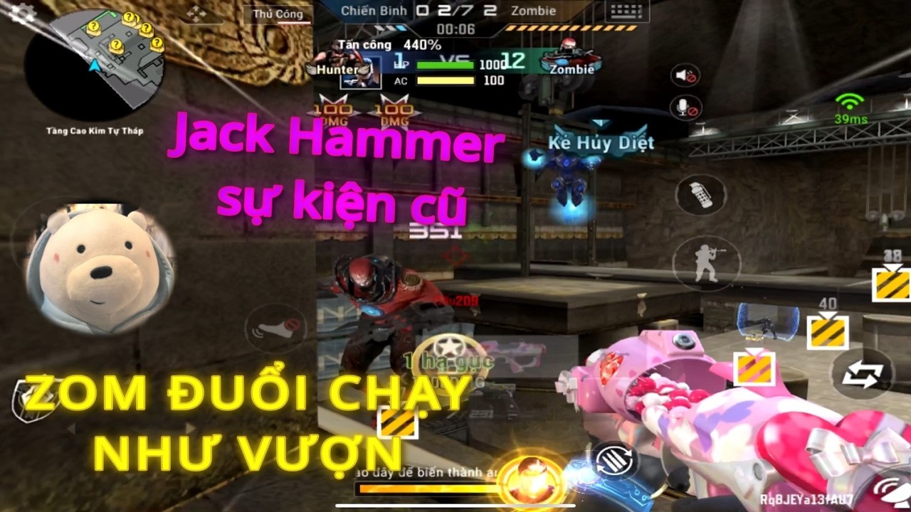 CROSSFIRE LEGENDS- Jack Hammer Confession Solo Với Zom Liệu Có Mạnh ?😀