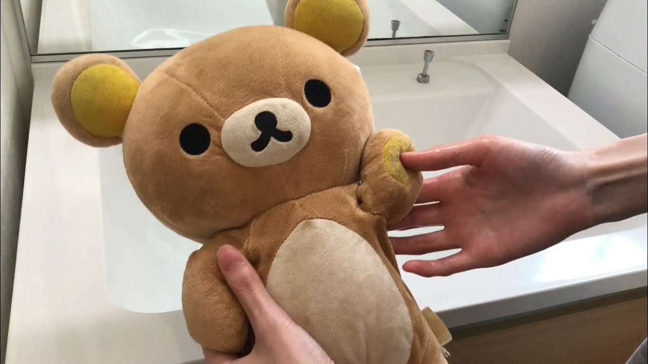 リラックマを洗う〜washing Rilakkuma〜