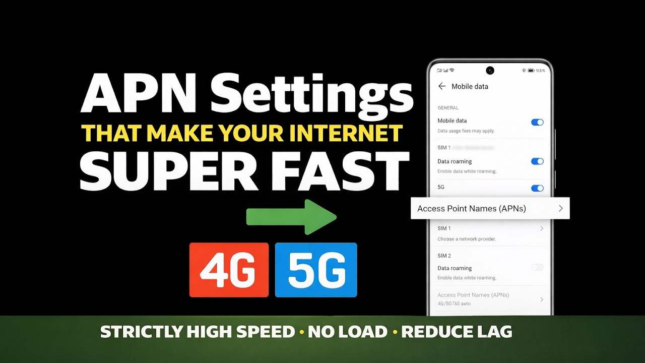 Оптимальные настройки APN для высокоскоростного соединения во всех странах (4G/5G)
