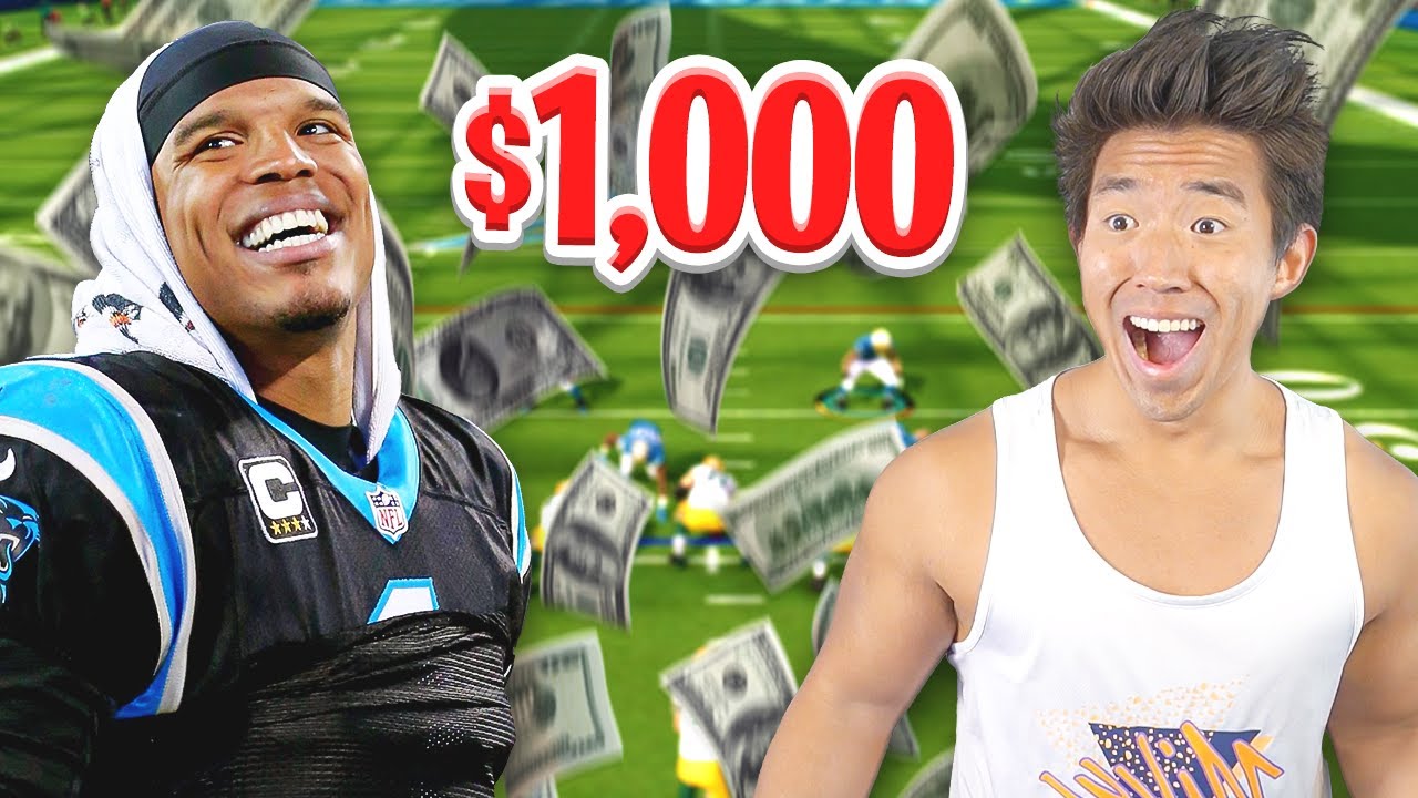 I Played Cam Newton In Madden for $1000