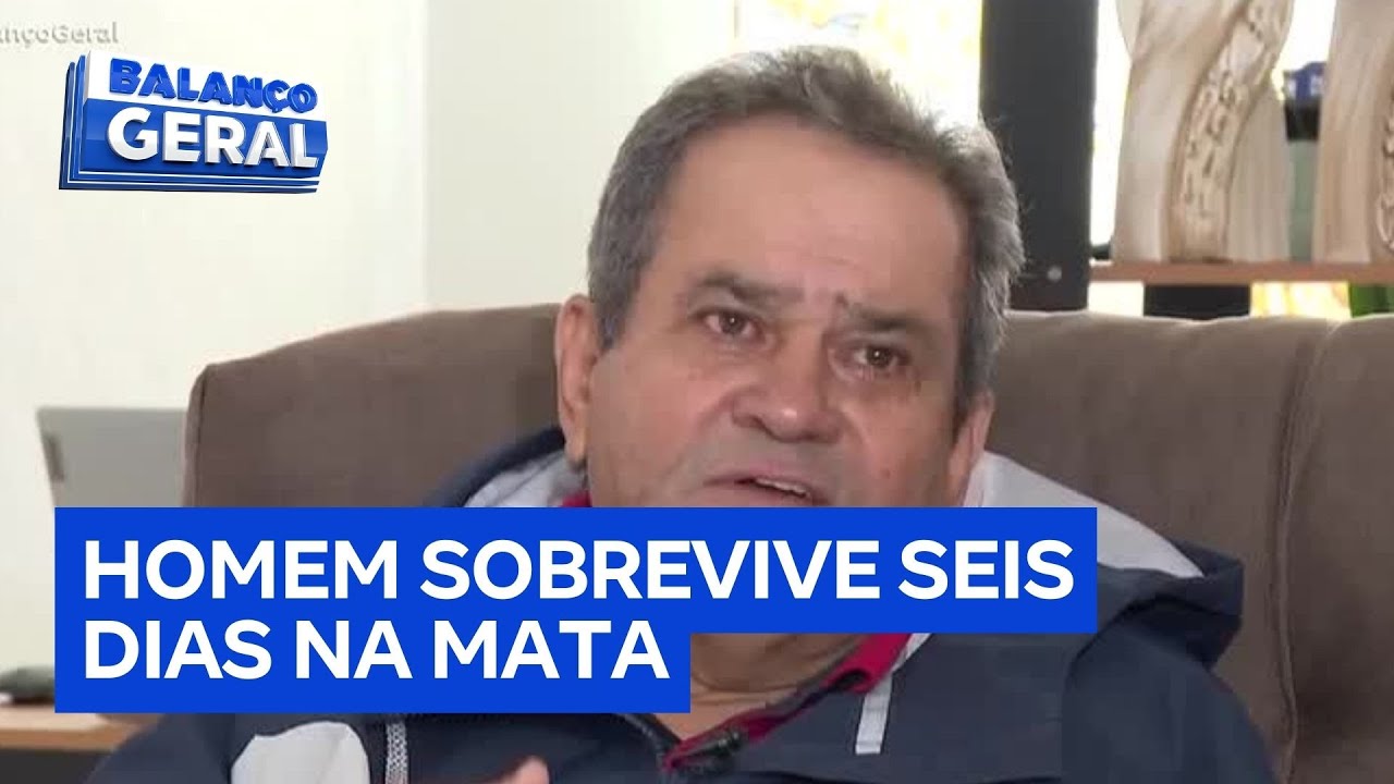 Água de riacho e palmito: ciclista que ficou perdido na mata por seis dias conta como sobreviveu