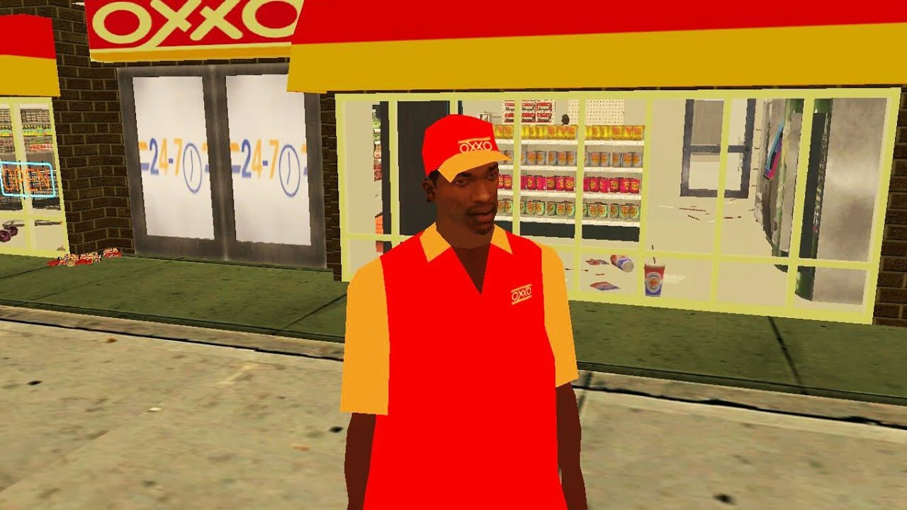CJ TRABAJA EN EL OXXO-Gta San Andreas Parodia(Loquendo 2020)
