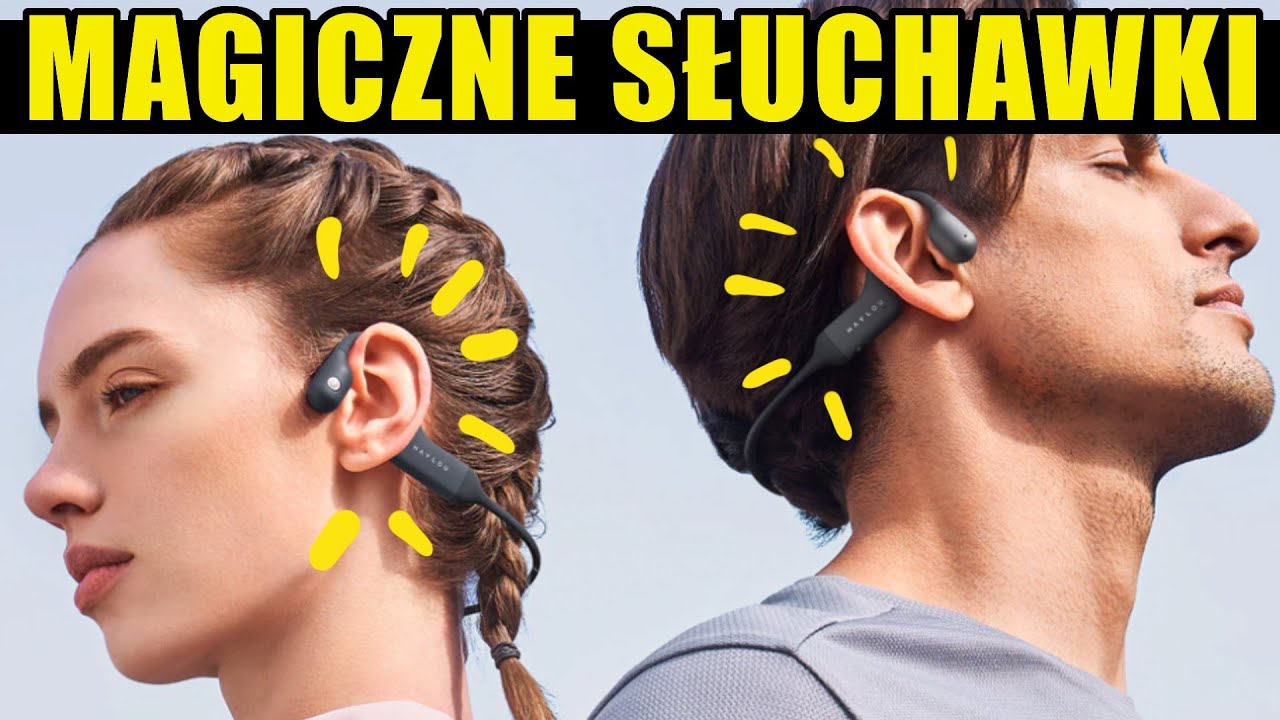 HAYLOU PurFree BC01 Wireless Bone Conduction Headphones - słuchawki z przewodnictwem kostnym