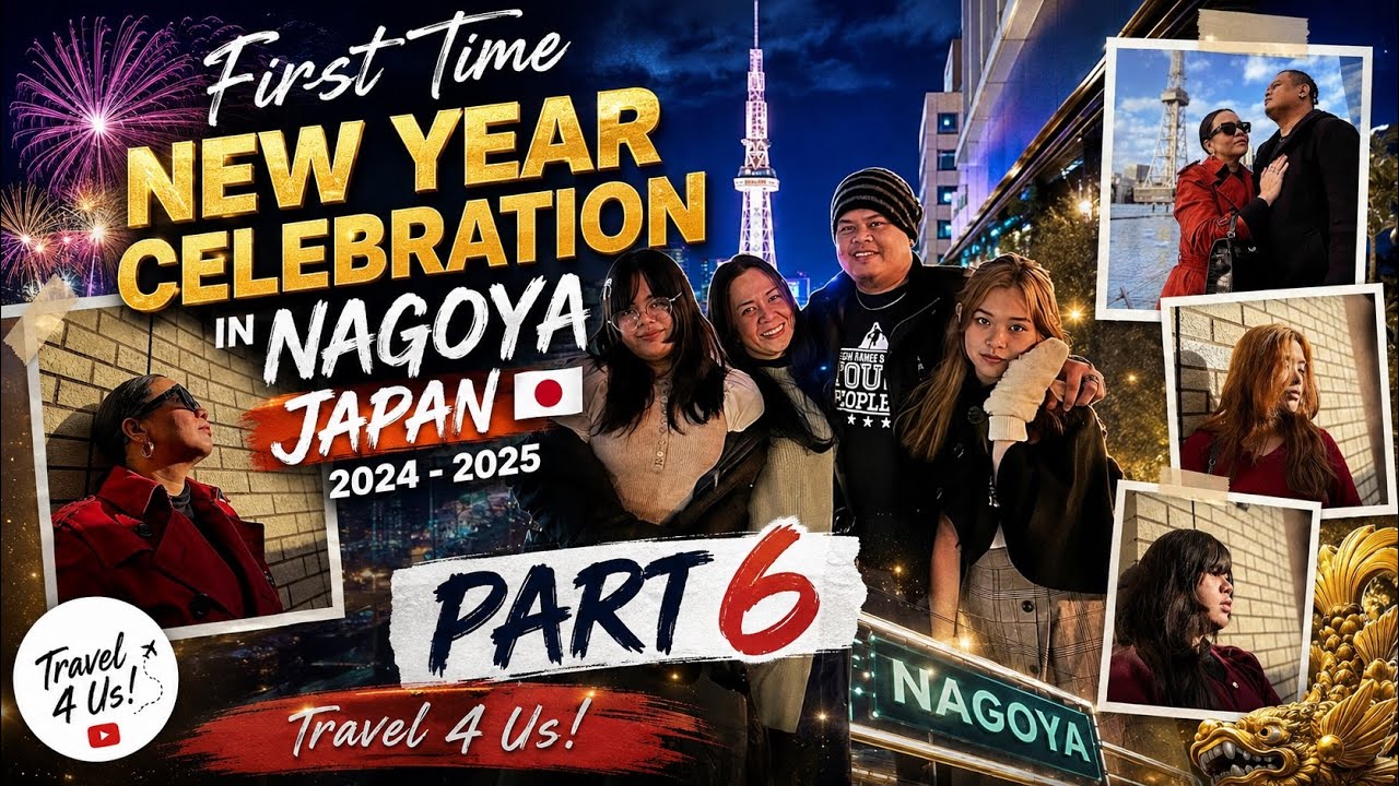 First Time New Year Celebration in Nagoya! Japan Winter Trip 2024 - 2025 Part 6