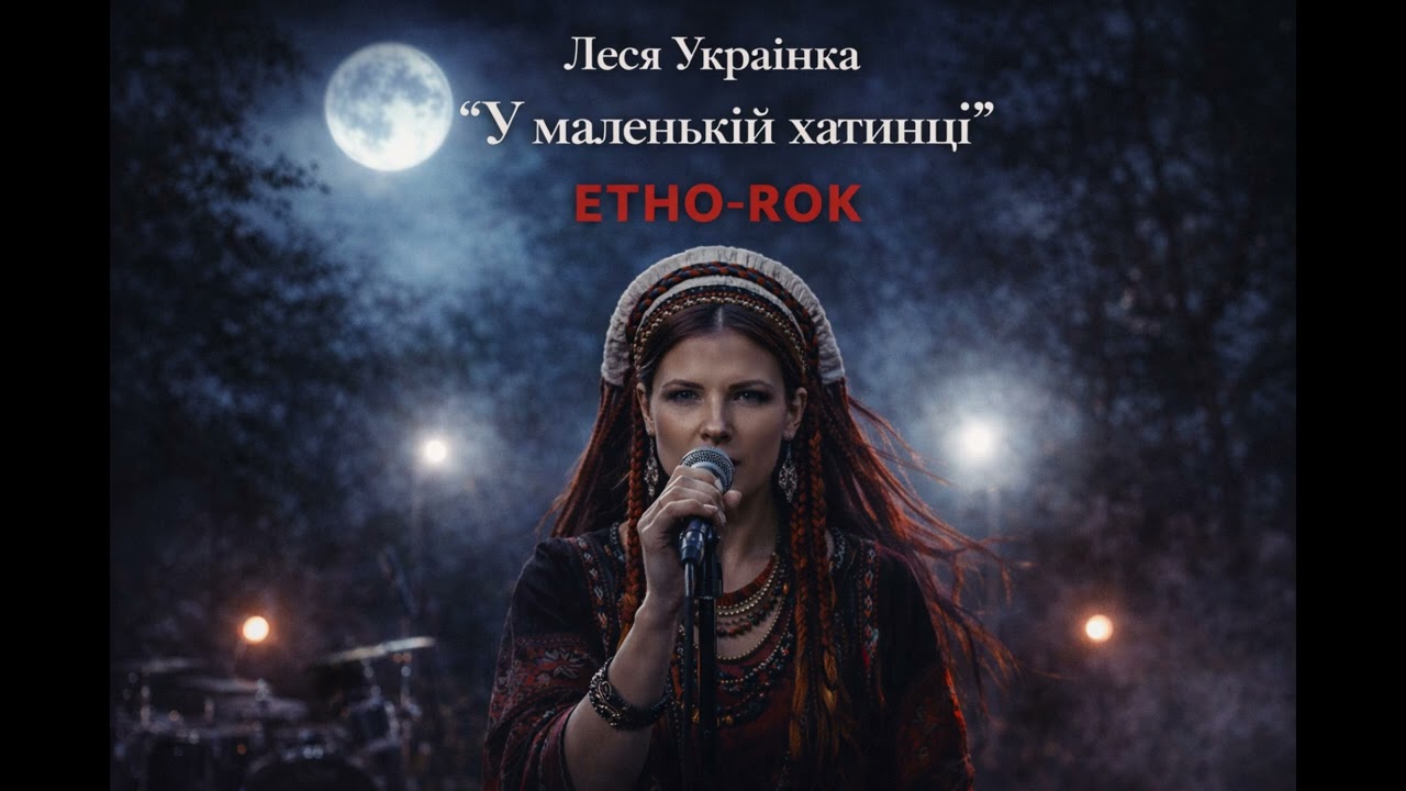 Леся Українка — У маленькій хатинці | Етно-рок | Потужний жіночий вокал | Віршоспів