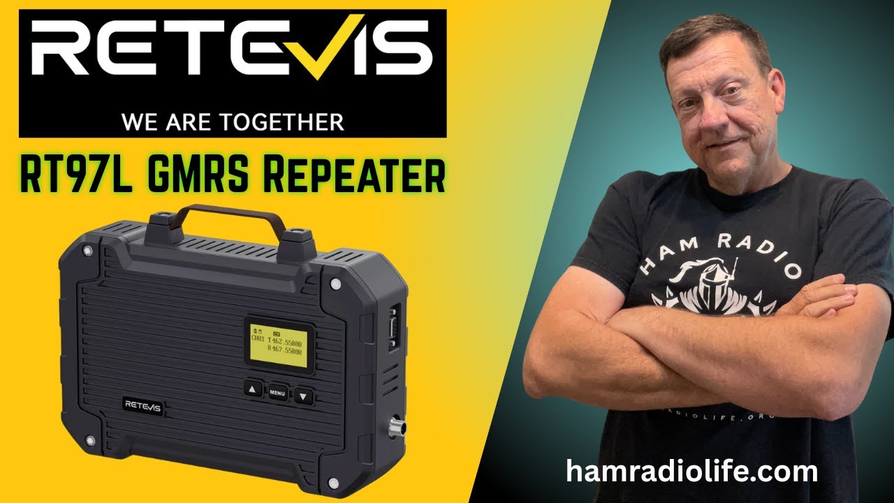 Обзор ретранслятора Retevis RT97L GMRS