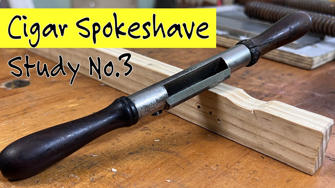 Miller Falls No.1 Cigar Spokeshave: A Study/Experiment No.3