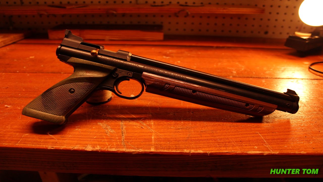 Как использовать пневматический пистолет Crosman American Classic 1377