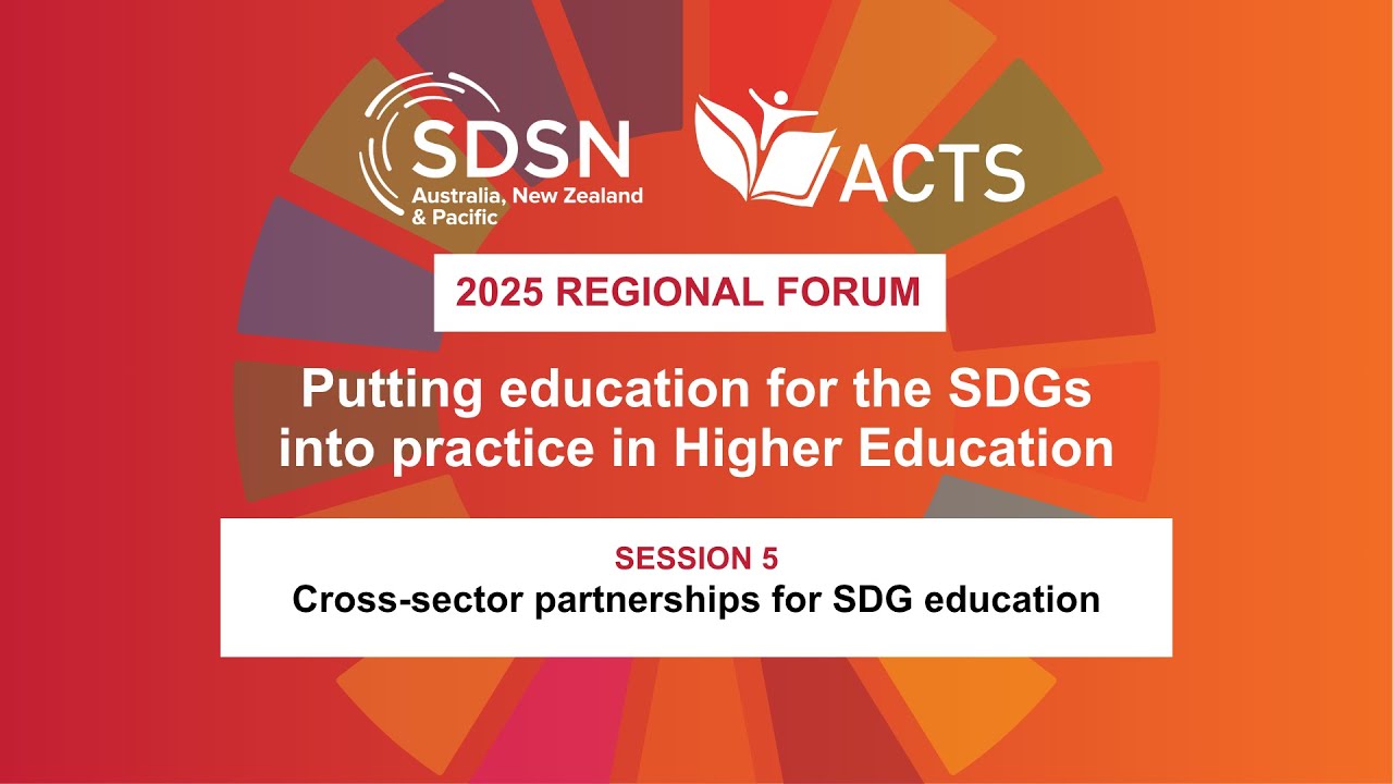 Cross-sector partnerships for SDG education
