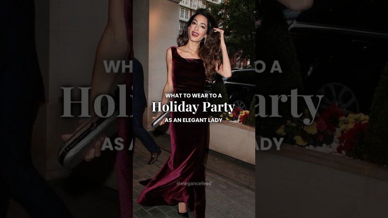Holiday outfit ideas - elegant edition | what to wear to holiday parties #holidaystyle