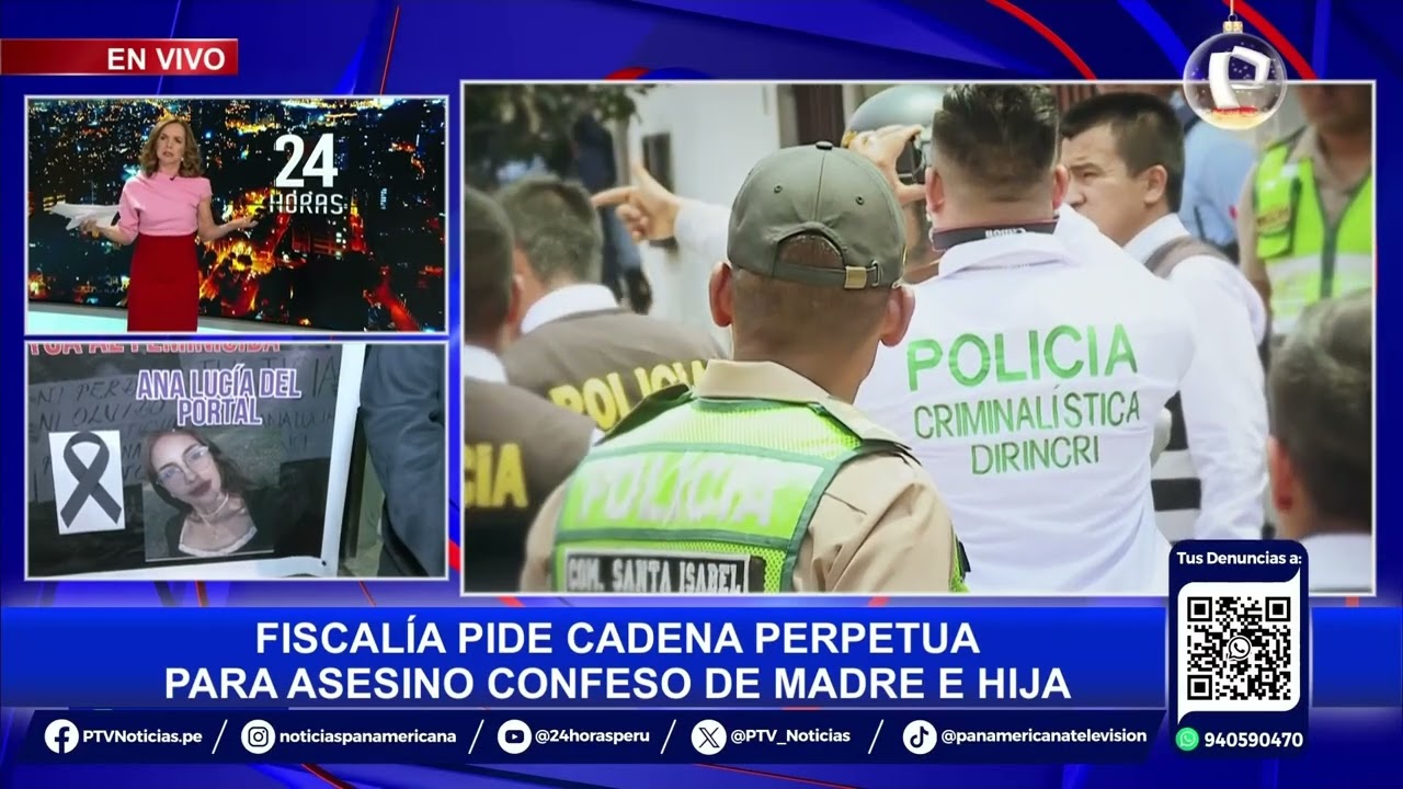 Dictan prisión preventiva contra asesino confeso de madre e hija en Carabayllo