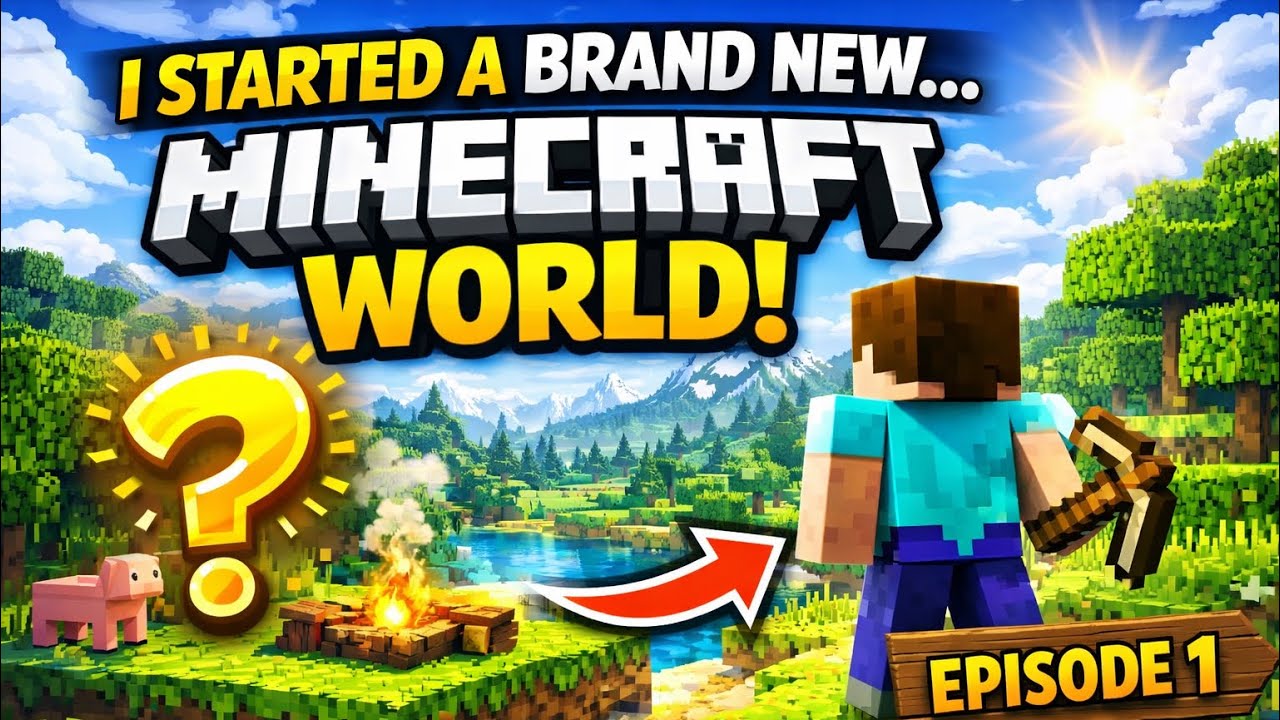 I Almost Died on Day One in Minecraft… | Minecraft Let’s Play