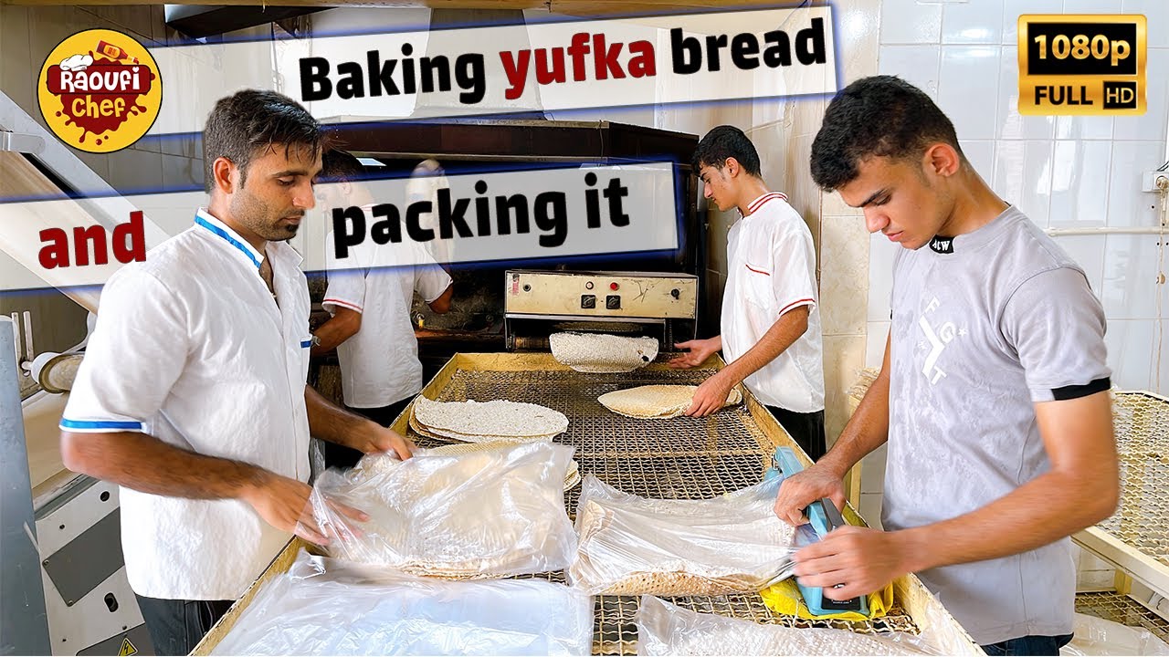 Bake Yufka Bread And Packing it ♧ Yufka Ekmeği Pişirin ve Paketleyin