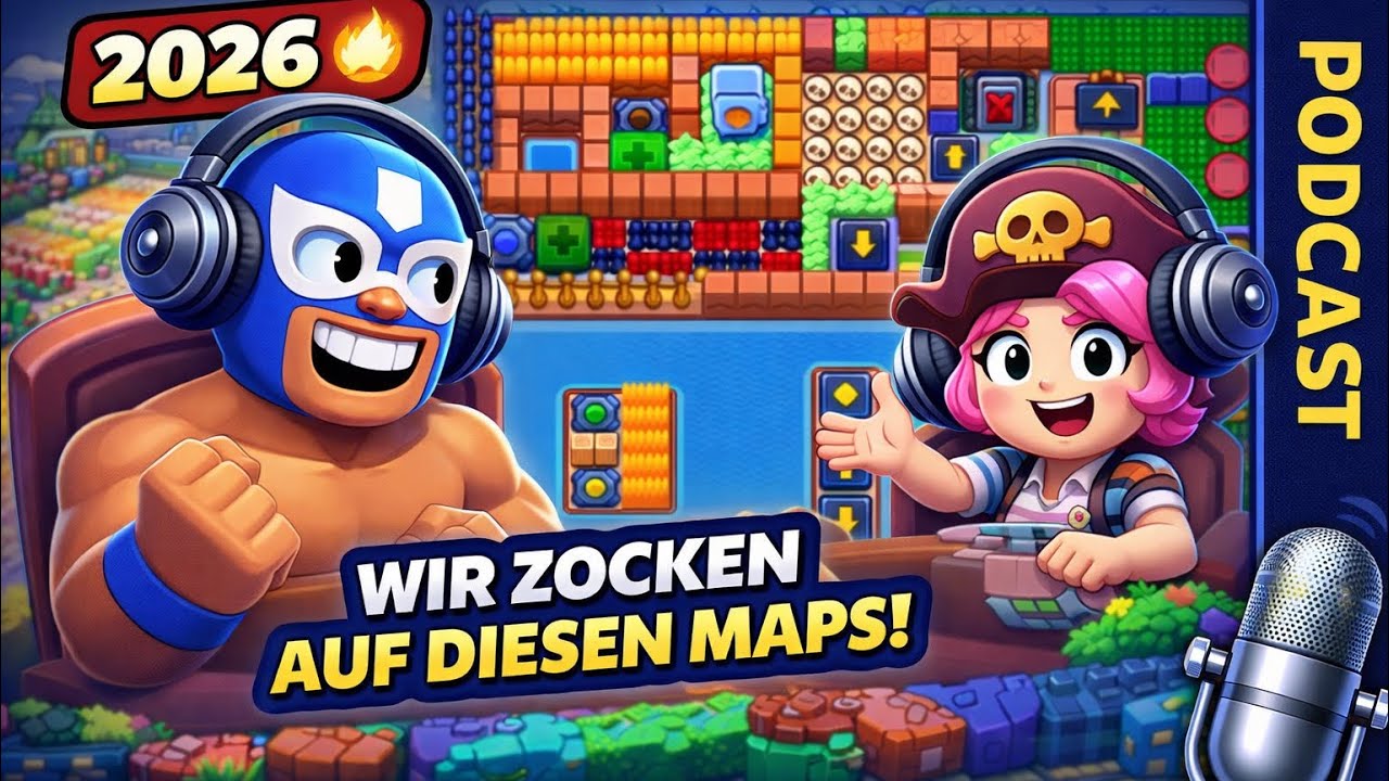 Wir spielen Brawl Stars auf selbst erstellten Maps - KVEM Cast #48
