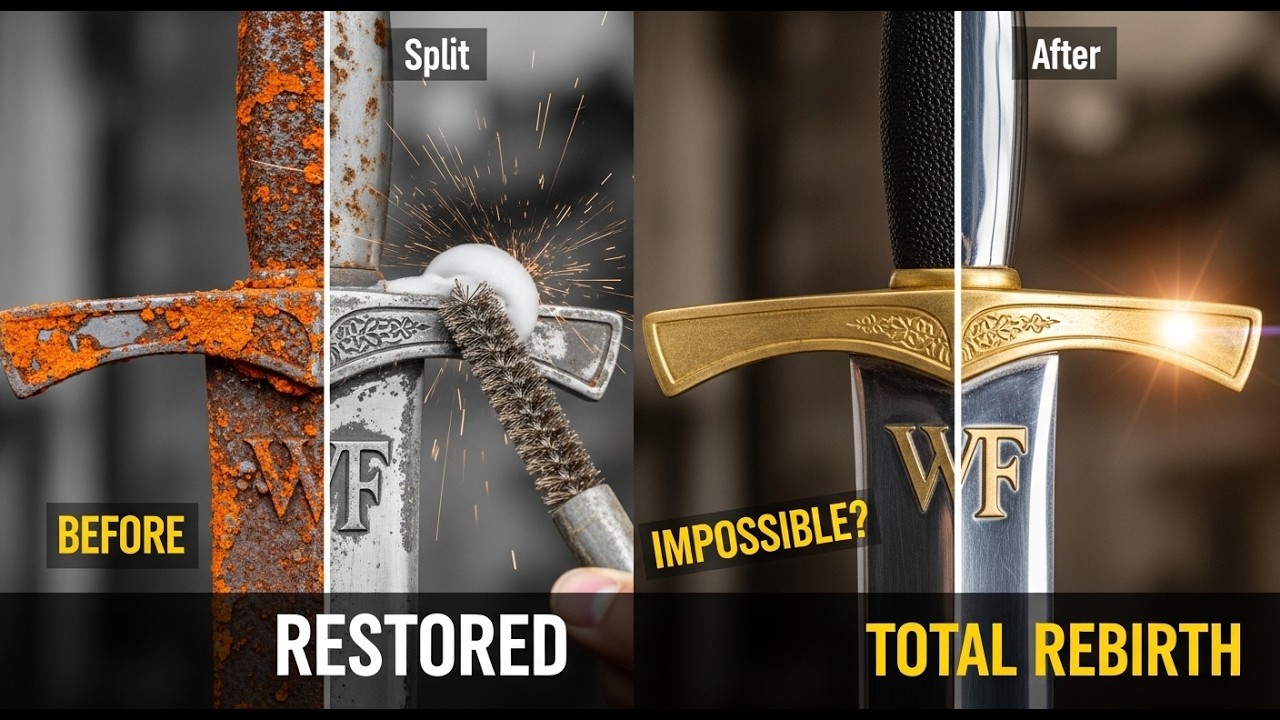 Repair And Refurbish the Rusted great Sword