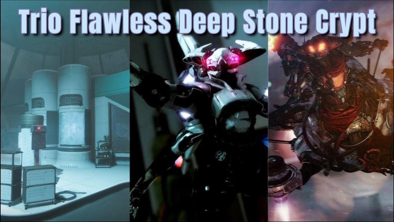 Trio Flawless Deep Stone Crypt | Destiny 2 Heresy Act 1