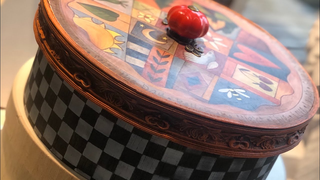 Dekoratif kutu boyama