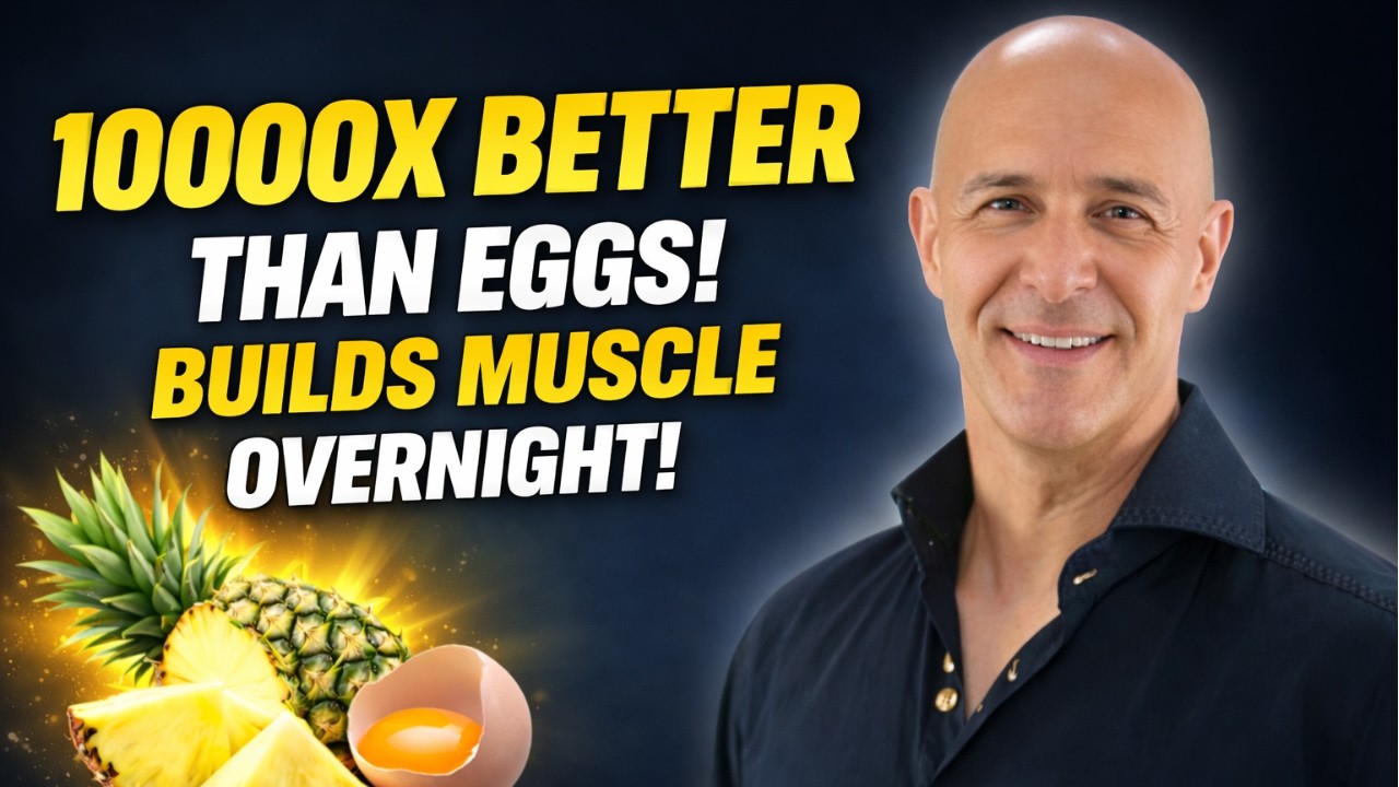 Build Muscle After 75: THIS FRUIT PROTEIN 100,000x Better Than Eggs | Dr. Alan Mandell