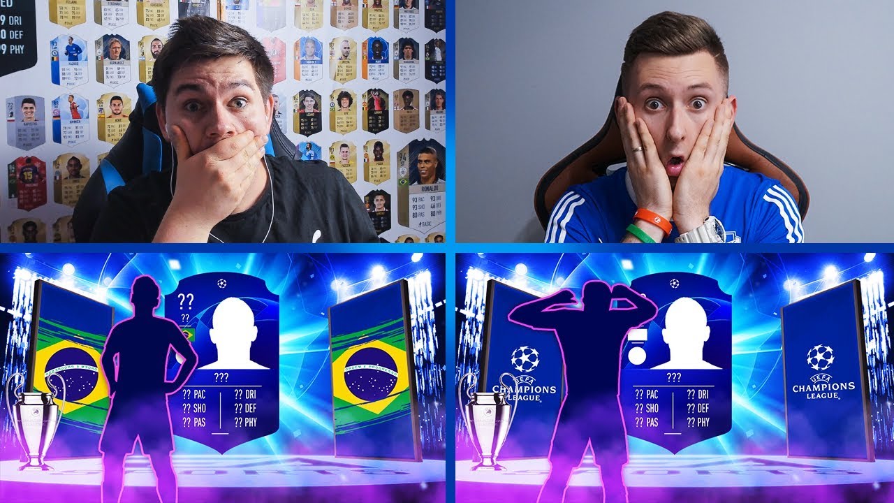 2x WALKOUT UCL vs LACHU w PACK AND PLAY UEFA CHAMPIONS LEAGUE | FIFA 19