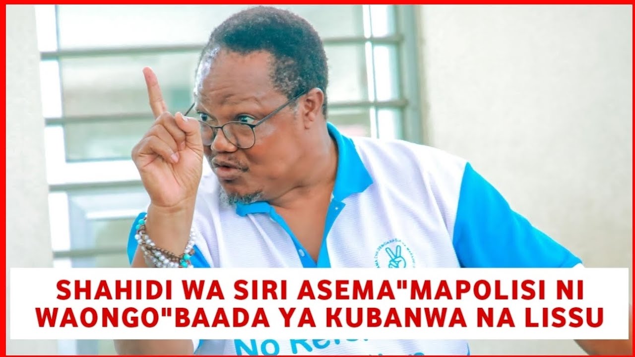 Lissu ambana pumzi shahidi wa Siri, shahidi asema mapolisi ni waongo,mbele ya majaji 