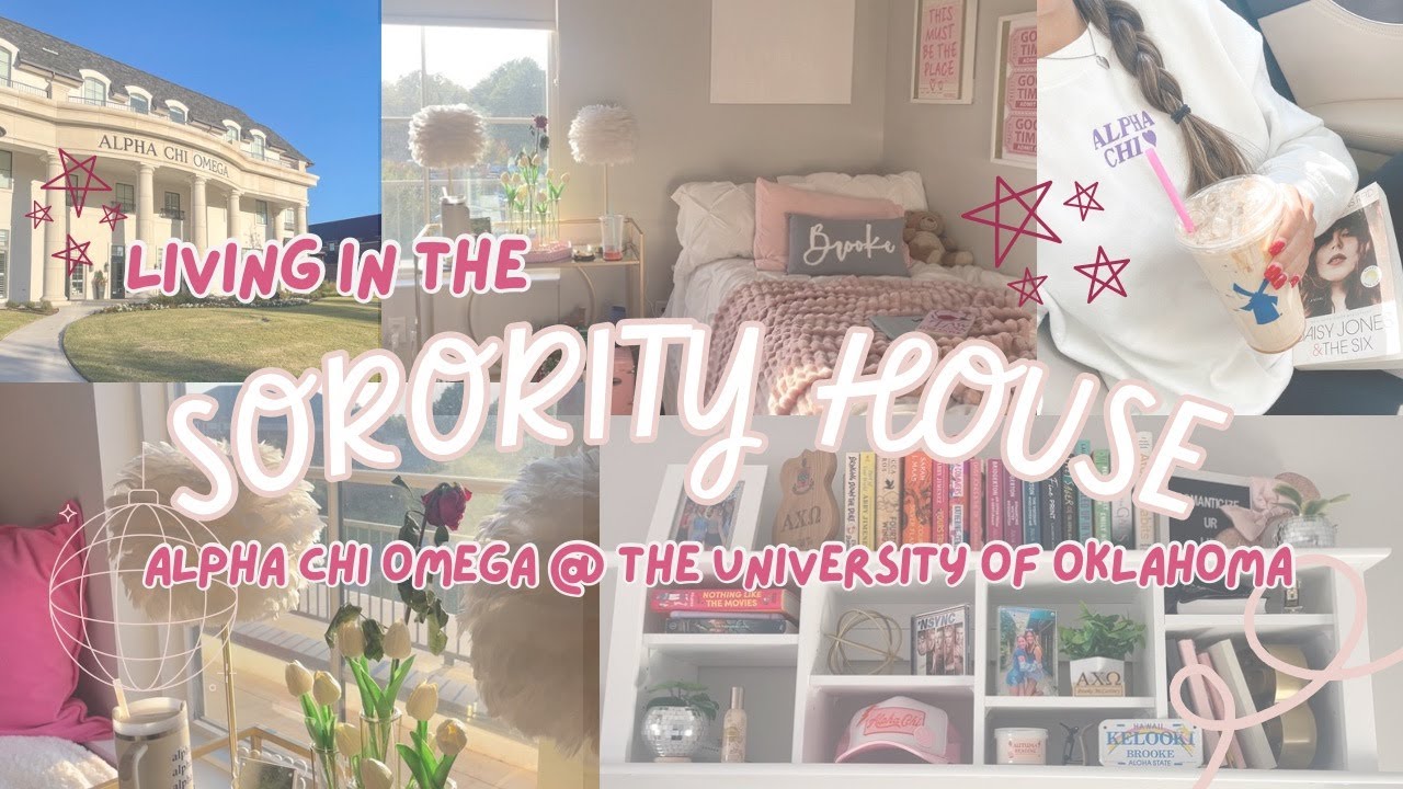 💕 sorority house ROOM TOUR | alpha chi omega @ oklahoma !