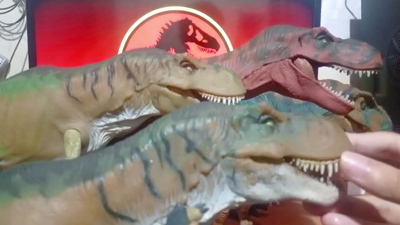 Jurassic Park & The Lost World Tyrannosaurus Kenner & Hasbro Toys Review - Juvenile T-Rex