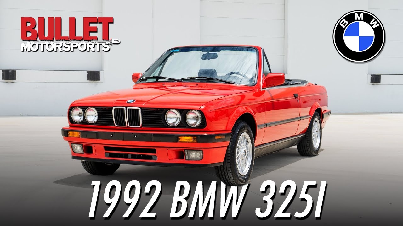 1992 BMW 325I Convertible | [4K] | E30 Love