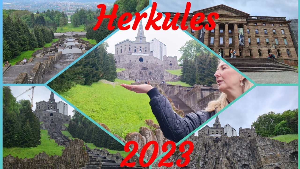 Kassel Herkules Wilhelmsh&ouml;he 2023. Устали до полусмерти, 4х часовая прогулка по шикарному месту.
