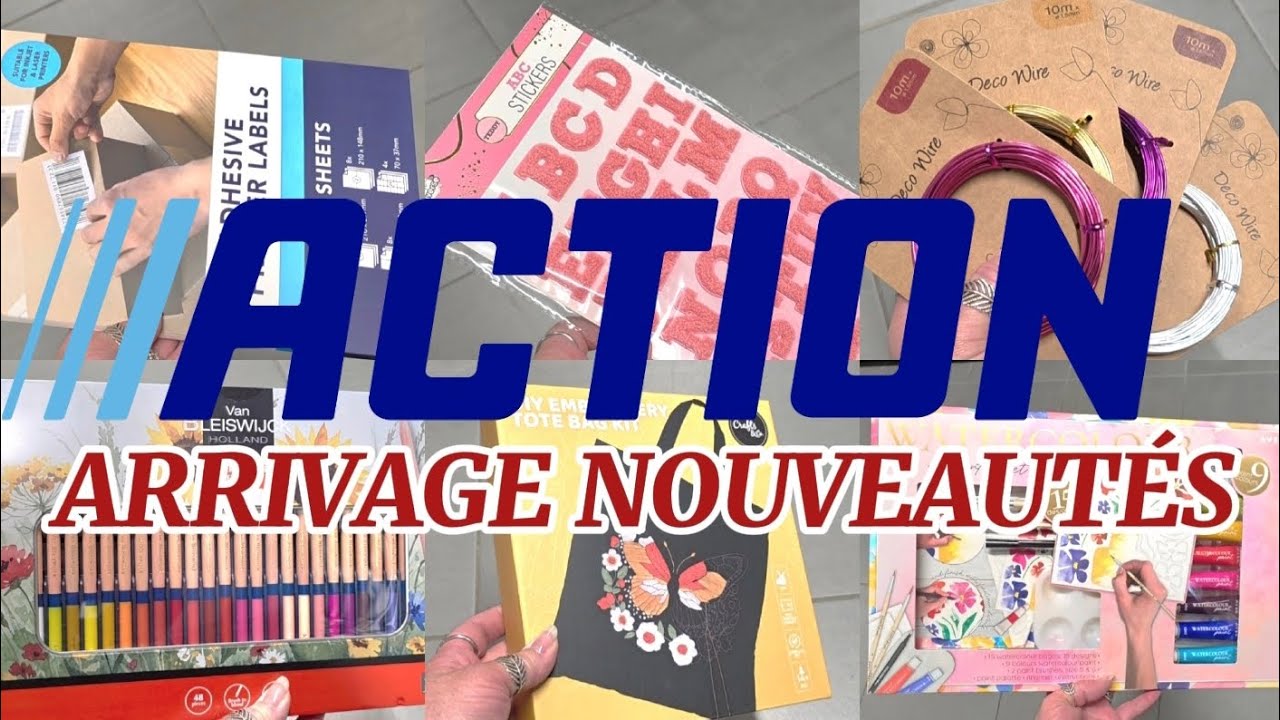 ARRIVAGE ACTION 🧶LOISIRS CRÉATIFS 🧵