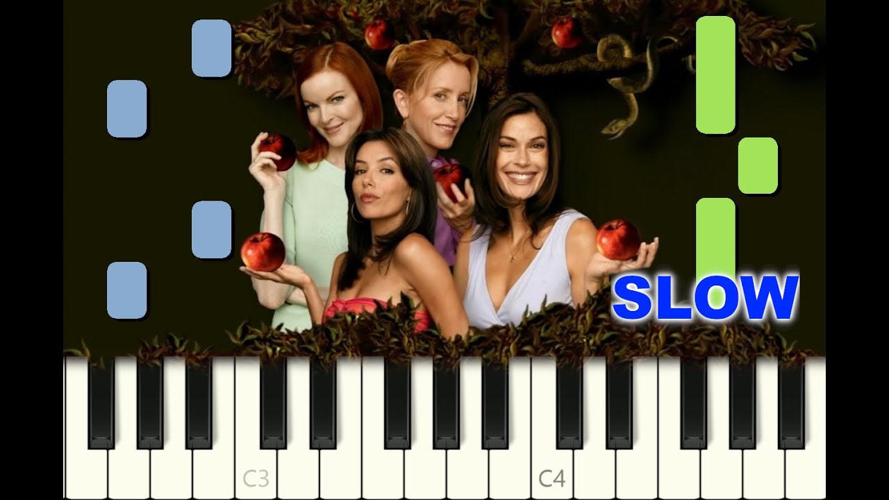 SLOW piano tutorial 