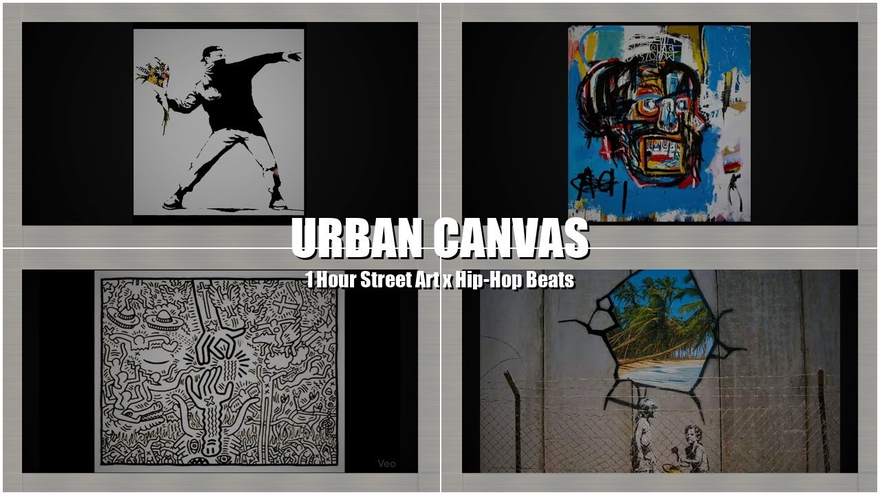Urban Canvas | 1 Hour Animated Street Art with Hip-Hop Beats for Study & Chill