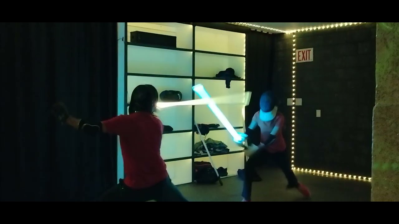 NEW FACILITY! Close quarters combat... @LightspeedSaberLeagueYT 