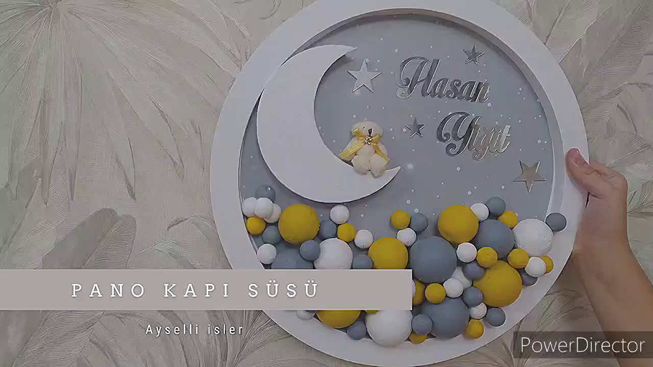 PANO KAPI SÜSÜ YAPIMI  Hemde tüm detaylarıyla kendi kapı süsünüzü kendiniz yapmak istemez misiniz?