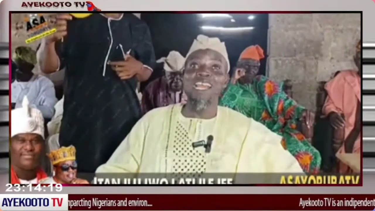 OLUWO ENU TI IGBIN FI BU ORISA .....
