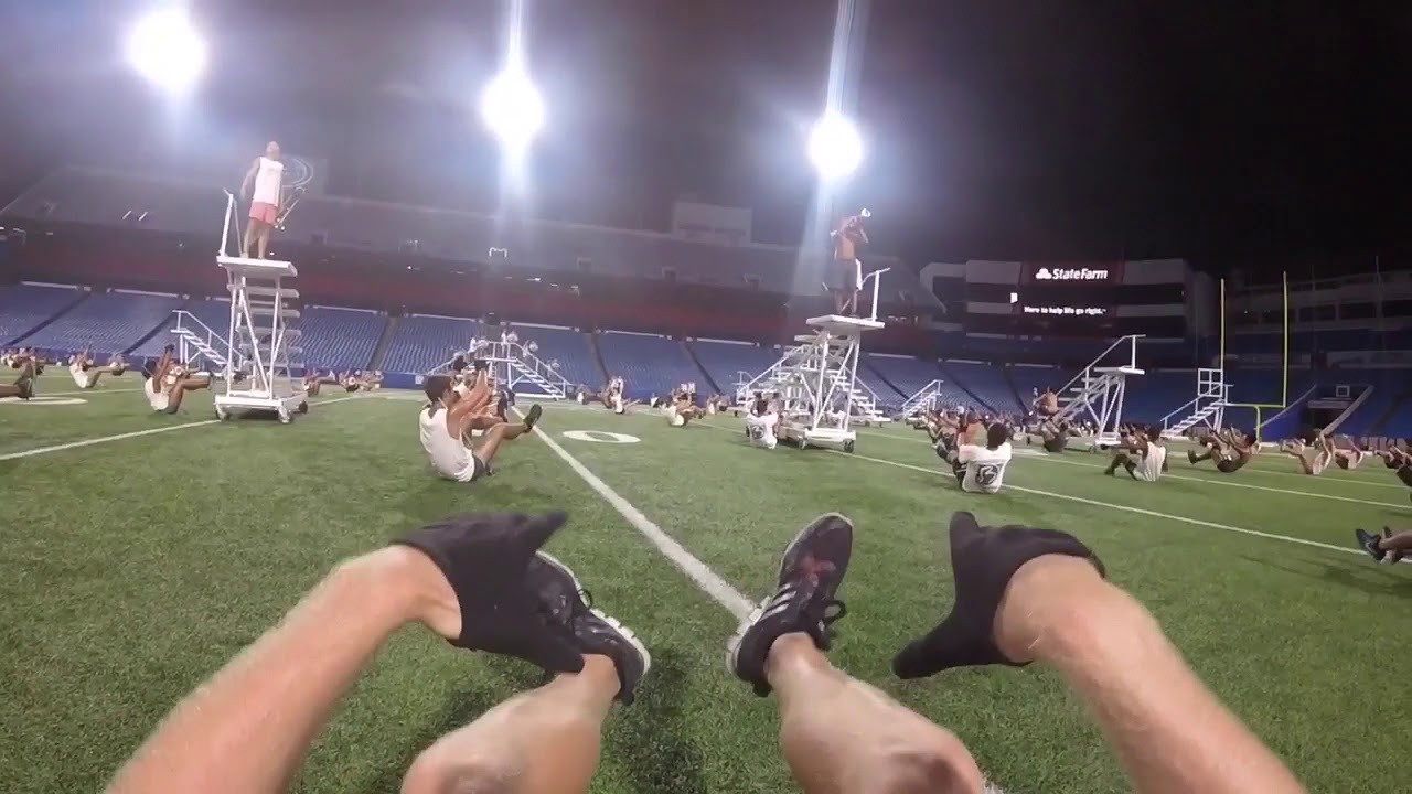 Blue Devils 2017 Lead Trumpet GoPro POV