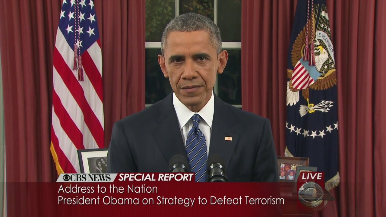 President Obama Gives Oval Office Speech On Terrorism