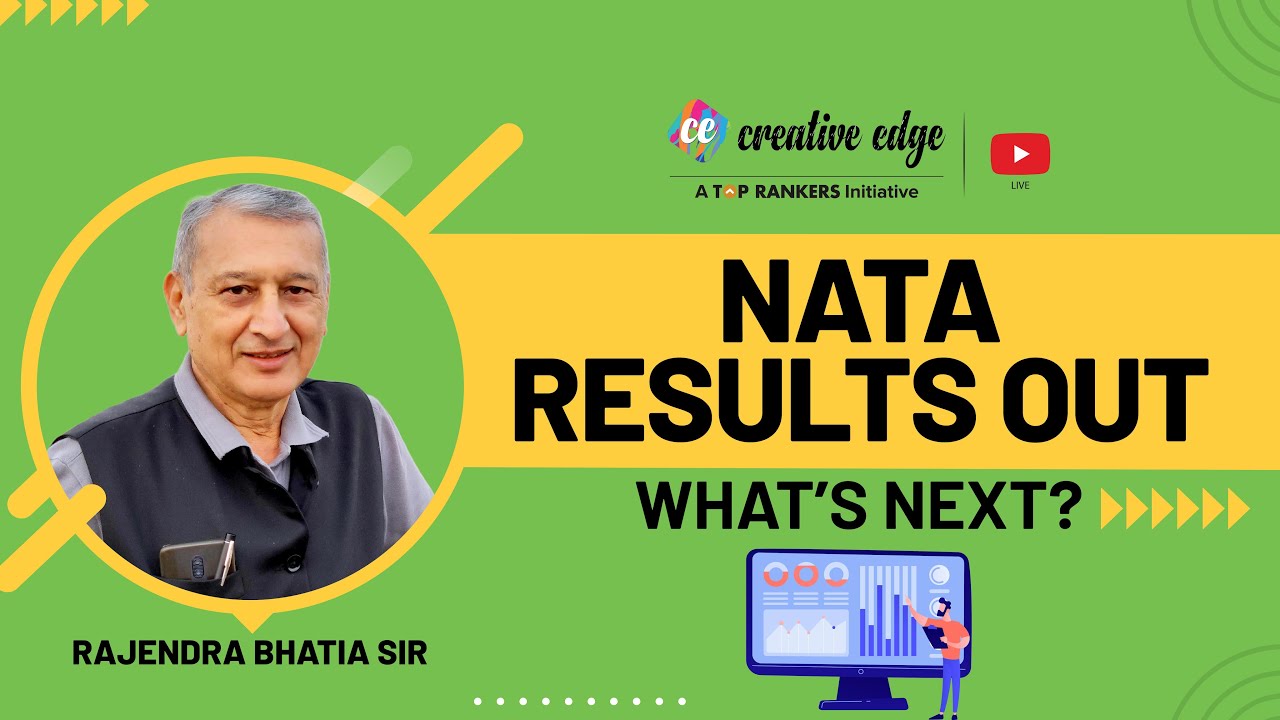 NATA 3rd Attempt Results Out- What Next? | NATA Result 2021 | NATA Exam 2021 | CREATIVEDGE