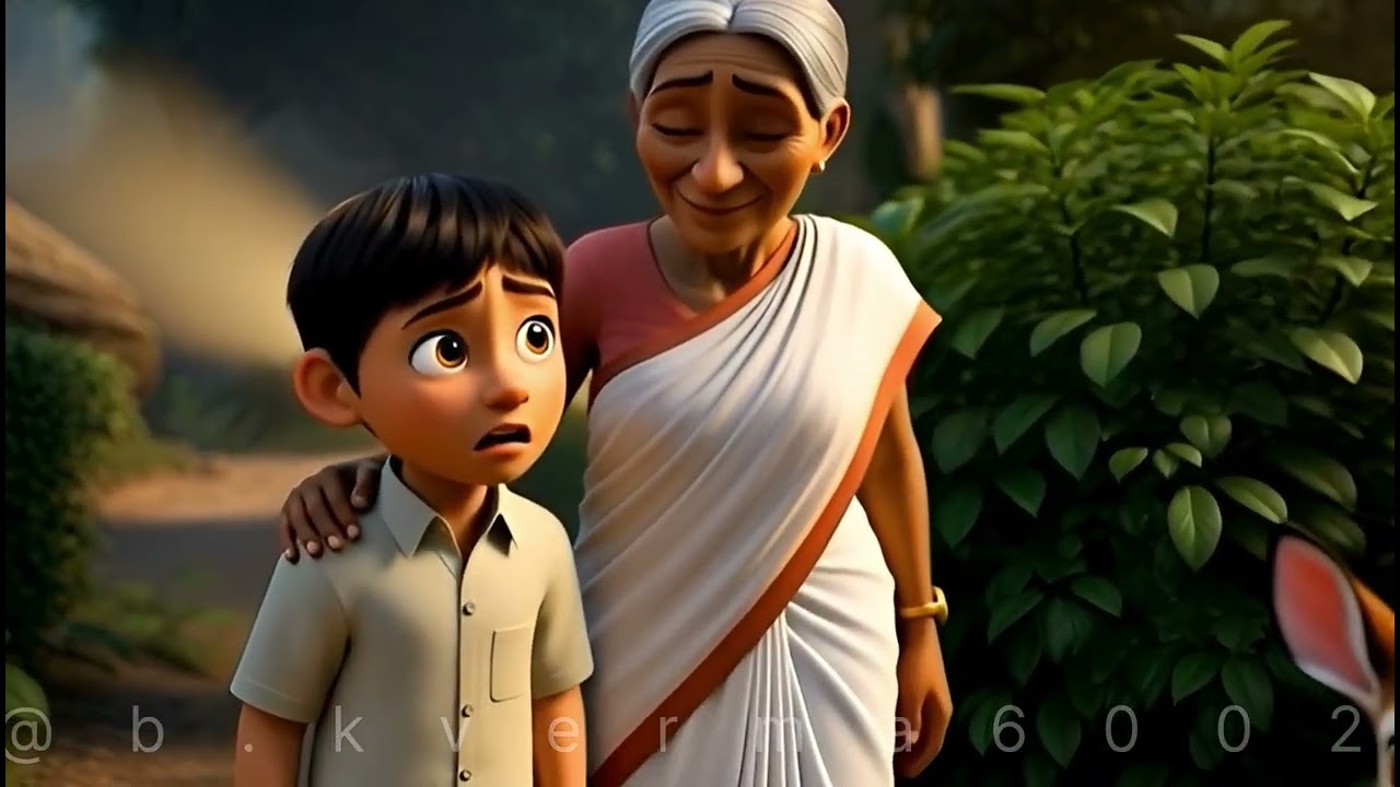 Dadi aur uski ladki ki pyari si kahani#trading #cartoon #stories 